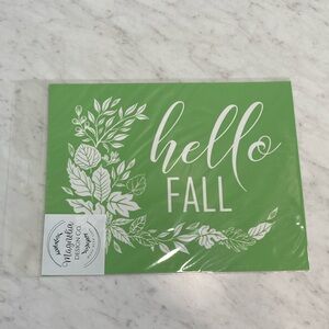 Magnolia Design Co Hello Fall Silkscreen Stencil 8.5 X 11 NEW